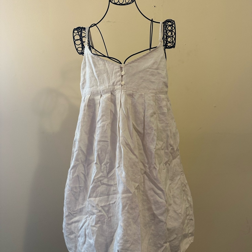 Vintage Old Navy Cream Baby Doll Dress